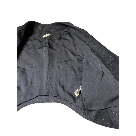 Womens‎ Blazer Helmut Lang Size 12 Wool Blend Black White Tux - Picture 5 of 11